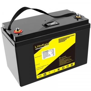 Акумулятор для ДБЖ LiitoKala 12V100Ah(4S2P) LiFePO4 LC