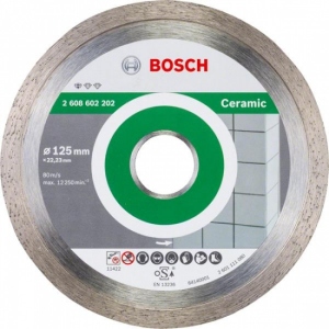 Диск шліфувальний по каменю Bosch Standard for Ceramic 125-22.2 (2.608.602.202)