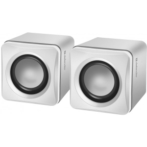 Комп'ютерна акустика компактна 2.0 Defender SPK-33 White (65631)