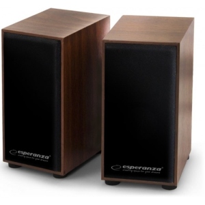 Комп'ютерна акустика компактна 2.0 Esperanza Speakers EP122 Wood