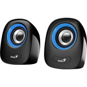 Комп'ютерна акустика компактна 2.0 Genius SP-Q160 USB Blue