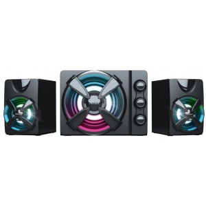 Комп'ютерна акустика 2.1 Trust Ziva RGB Black (23644)