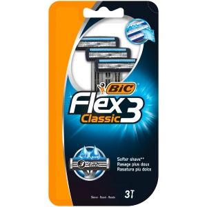 Станок чоловічий одноразовий BIC Flex 3 леза 3 шт. (3086123242517)