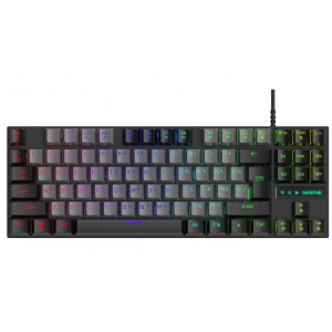 Клавіатура дротова ігрова GamePro LED USB (MK100B)