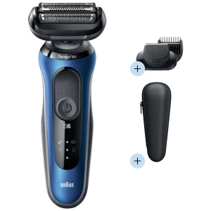 Уцінка - Бритва Braun Електрична бритва BRAUN Series 6 61-B1500s синя/чорна #