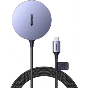 Зарядний пристрій UGREEN CD245 15W Max Gray (30233)