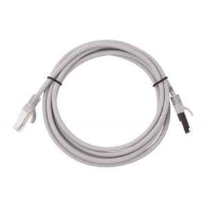 Кабель патч-корд 2E САТ 5e FTP 3m Gray (2E-PC5ECU-FTP3LSZH-GRY)