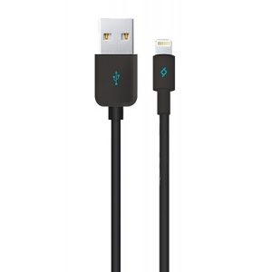 Кабель синхронізації даних Ttec USB - Lightning 1.2 m Black (2DKM01S)
