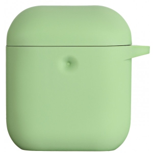 Чохол для навушників 2E for Apple AirPods Pure Color Silicone 3.0mm Light Green (2E-AIR-PODS-IBPCS-3-LGR)