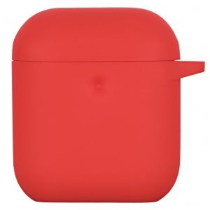 Чохол для навушників 2E for Apple AirPods Pure Color Silicone 3.0mm Red (2E-AIR-PODS-IBPCS-3-RD)