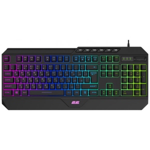 Клавіатура дротова ігрова 2E KG315 RGB USB Black Ukr (2E-KG315UBK)