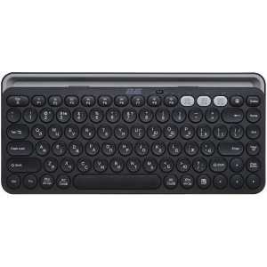 Клавіатура бездротова 2E KS250 WL/BT, EN/UK Black/Gray (2E-KS250WBK_UA)