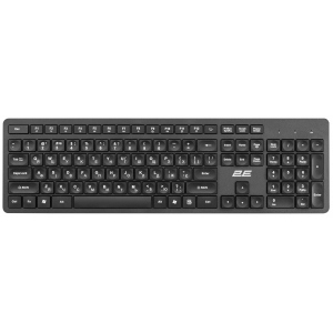 Клавіатура бездротова 2E KS260 WL Black (2E-KS260WB)