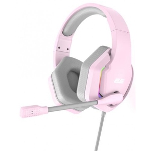 Гарнітура дротова ігрова 2E HG315 RGB USB 7.1 Pink (2E-HG315PK-7.1)