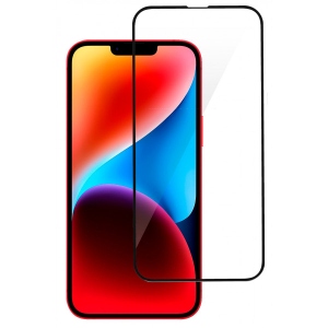 Захисне скло для смартфону 2E for Apple iPhone 14 Plus (6.7) 2.5D FCFG (1 Pack) Black Border (2E-IP-14PL-6.7-SMFCFG-BB)