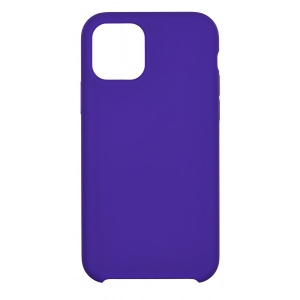 Чохол для смартфону 2E for Apple iPhone 11 Pro (5.8'') Liquid Silicone Dark Purple (2E-IPH-11PR-OCLS-DP)