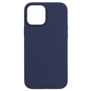 Чохол для смартфону 2E Apple iPhone 12 Pro Max (6.7"), Liquid Silicone, Midnight Blue (2E-IPH-12PRM-OCLS-MB)