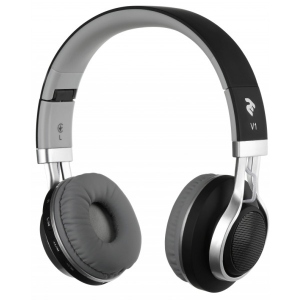 Навушники повнорозмірні бездротові 2E V1 ComboWay ExtraBass Over-Ear Headset (2E-OEV1WBK)