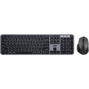 Клавіатура + миша бездротова 2E MK440 WL/BT EN/UK Gray/Black (2E-MK440WBGR_UA)