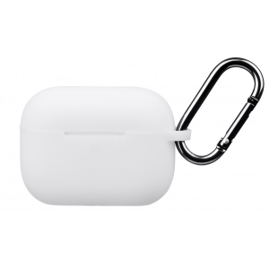 Чохол для навушників 2E for Apple AirPods Pro Pure Color Silicone 2.5mm White (2E-PODSPR-IBPCS-2.5-WT)