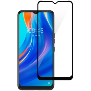 Захисне скло для смартфону 2E Tecno Spark 7 (KF6n) Black Full Glue 0.25mm 2.5D (2E-TC-SP7-SMFCFG-BB)