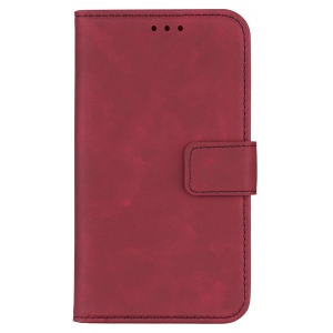 Чохол для смартфону 2E Basic 5.5-6 Eco Leather Сarmine red (2E-UNI-5.5-6-HDST-CRD)