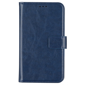 Чохол для смартфону 2E Basic 6-6.5"Eco Leather Navy (2E-UNI-6-6.5-HDEL-NV)