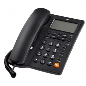 Телефон шнуровий 2E AP-410 Black