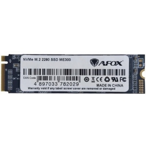 SSD-накопичувач внутрішній AFOX ME300 M.2 2280 256GB PCIe NVMe Gen 3x4 3D TLC NAND (ME300-256GN)