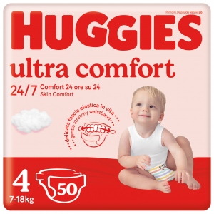 Одноразові підгузки Huggies Ultra Comfort Розмір 4 (8-14 кг) Jumbo, 50 шт. купити в Києві