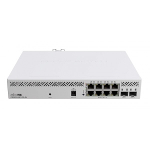 Коммутатор локальної мережі (Switch) MikroTik CSS610-8P-2S+IN
