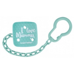 Тримач пустушок Canpol babies Ланцюжок I Love Mummy (2/434) ціни