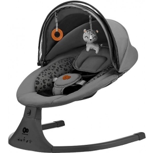 Крісло-качалка Kinderkraft Lumi 2 Dark Grey (KBLUMI02DGR0000)