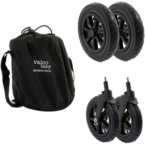 Колеса для дитячих колясок Valco Baby Sport Pack Snap 4, Snap Ultra, Snap Duo/Black (9179)