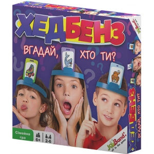 Настільна гра розважальна (5-7 років) JoyBand Хедбенз" Вгадай Хто Ти" (20710)