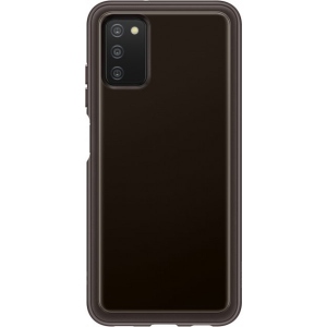 Чохол для смартфону Samsung Soft Clear Cover Samsung Galaxy-A03s Black (EF-QA037TBEGRU)