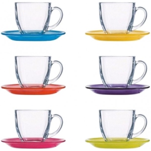 Уцінка - Сервіз чайний Luminarc Carina Rainbow 6х220 мл (N4217) #