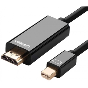 Кабель UGREEN MD101 Mini DP Male to HDMI 4K 1.5m Black (20848)