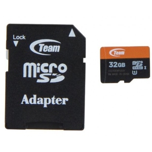 Карта пам'яті microSD Team TUSDH32GUHS03  Карта пам'яті Class 10 UHS