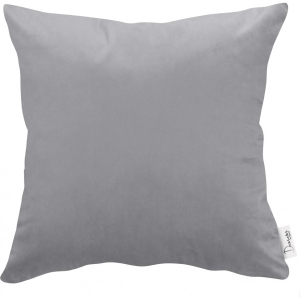 Подушка декоративна Decorator VELOUR 45х45 сіра