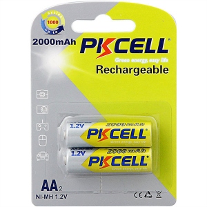 Акумулятор тип AA PKCELL HR06/AA 2000mAh NiMH 2 шт. (PC/AA2000-2BR)