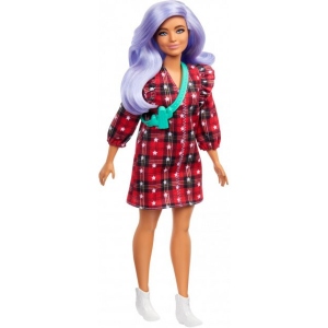 Лялька Barbie "Модниця" у клітчастій сукні (GRB49)