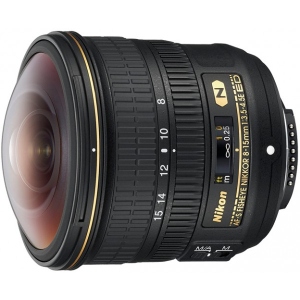 Об'єктив до фотокамери Nikon 8-15mm f/3.5-4.5E ED AF-S Fisheye (JAA831DA)