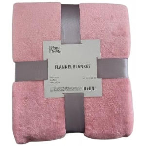 Плед двоспальний Ardesto Flannel 200х220 см рожевий (ART0208SB)