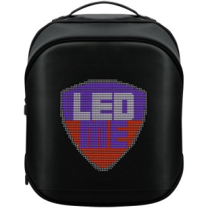 Рюкзак для ноутбуку Prestigio с LED экраном LEDme 25L Black (PBLED125BK)