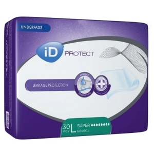 Одноразова пелюшка ID Protect 60x90 30 шт. (5411416047926)