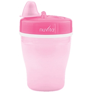 Поїльник-непроливайка дитячий Nuvita 12м + 200 мл Рожевий (NV1433Pink)