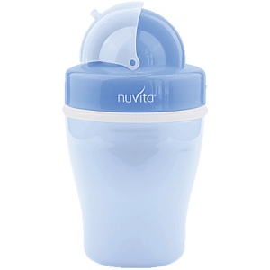 Поїльник-непроливайка дитячий Nuvita 18м + 200 мл Синій (NV1436Blue)