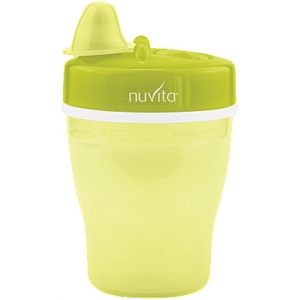 Поїльник-непроливайка дитячий Nuvita 12м + 200 мл салатовий (NV1433Lime)