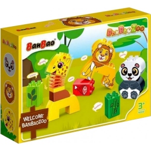 Пластиковий конструктор Banbao "BanBaoZOO" (11 елм.)  Сафарі (9002)